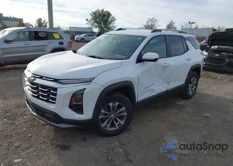 2025 Chevrolet Equinox Awd Lt from USA, damaged, VIN 3GNAXPEG7SL155365